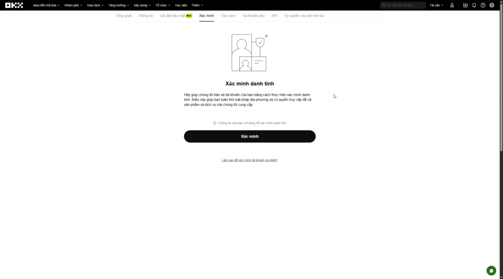Xác minh danh tính (KYC)