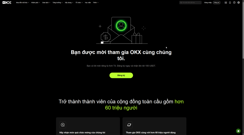 Đăng ký tài khoản OKX