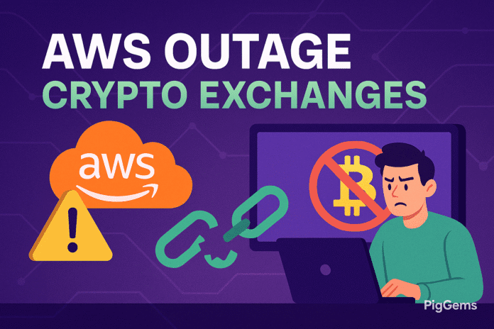 Tình trạng dịch vụ AWS ngày 15/4 gây gián đoạn sàn giao dịch tiền điện tử