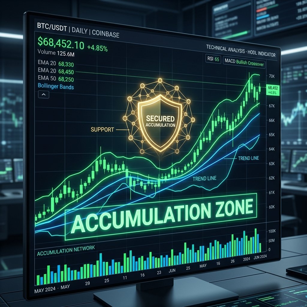 Biểu đồ phân tích kỹ thuật xu hướng altcoin tích lũy và bứt phá trong nửa cuối năm 2026